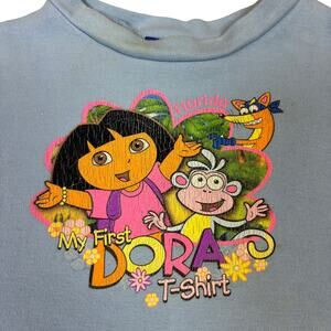 Vintage Nick Jr. Dora the Explorer Shirt Florida Girls Size 12M